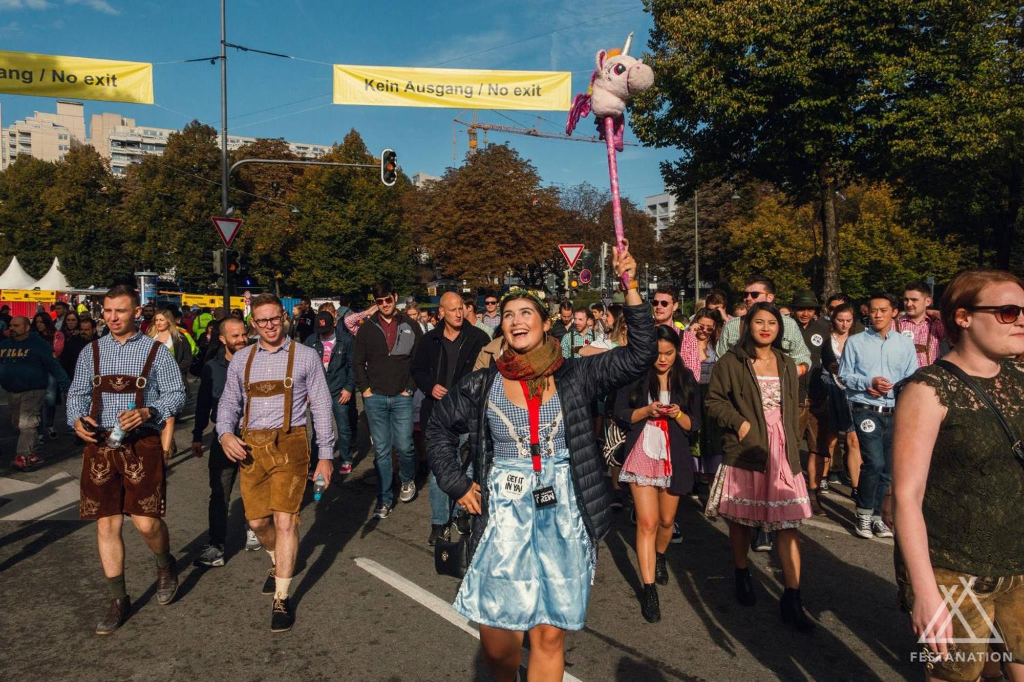 Festanation Oktoberfest Camp #2 Hotel Munchen Bagian luar foto
