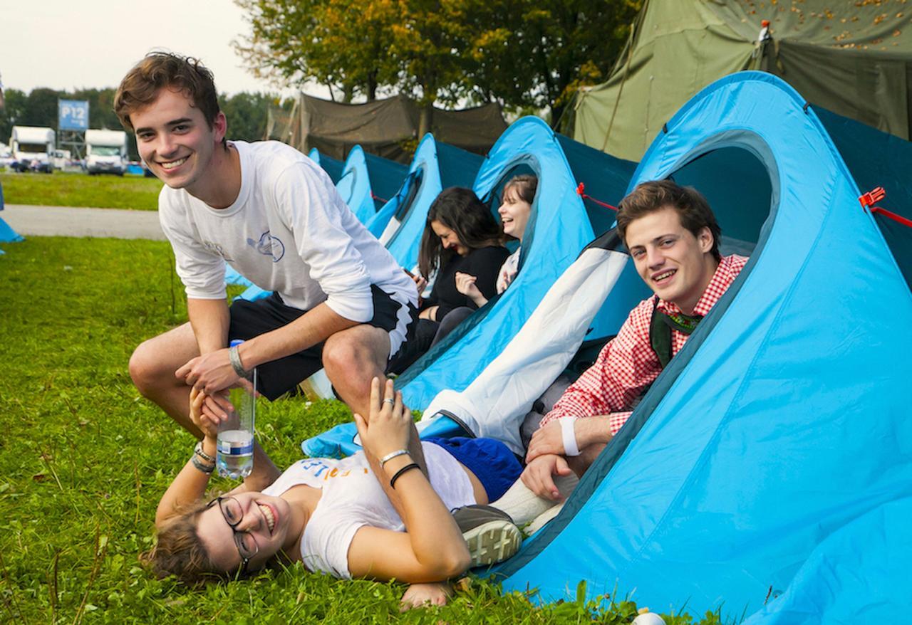 Festanation Oktoberfest Camp #2 Hotel Munchen Bagian luar foto