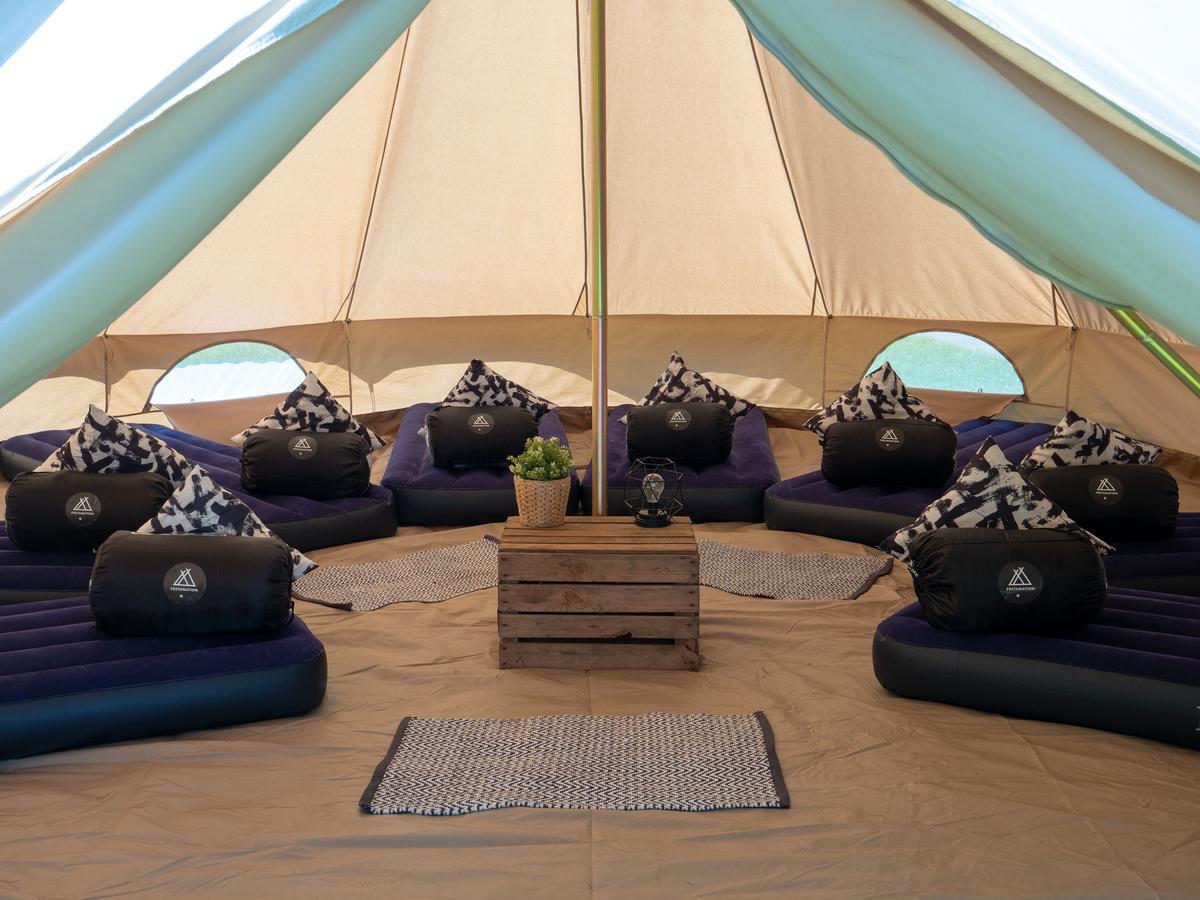 Festanation Oktoberfest Camp #2 Hotel Munchen Bagian luar foto