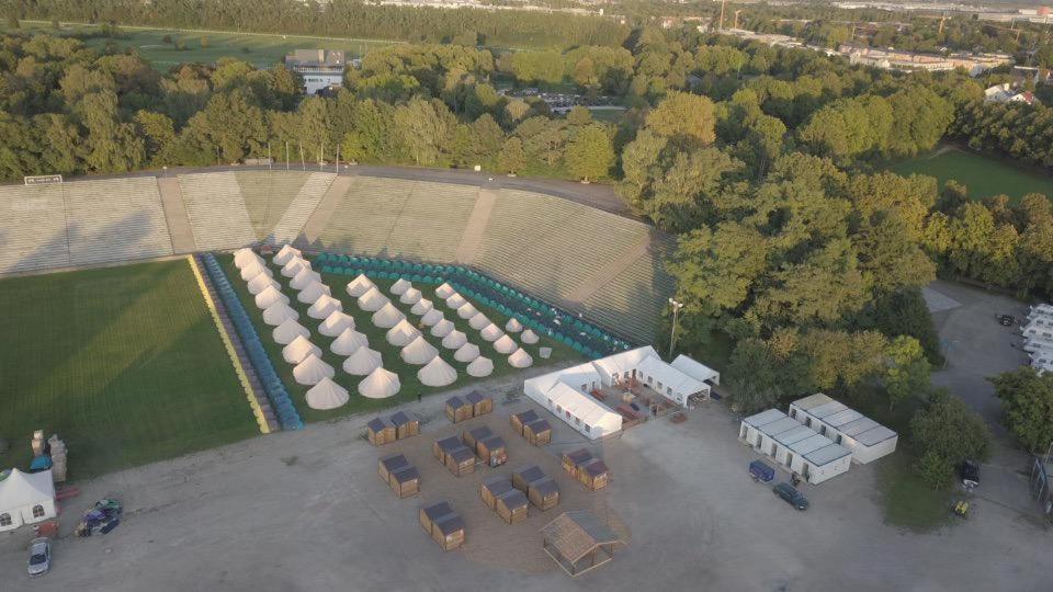 Festanation Oktoberfest Camp #2 Hotel Munchen Bagian luar foto